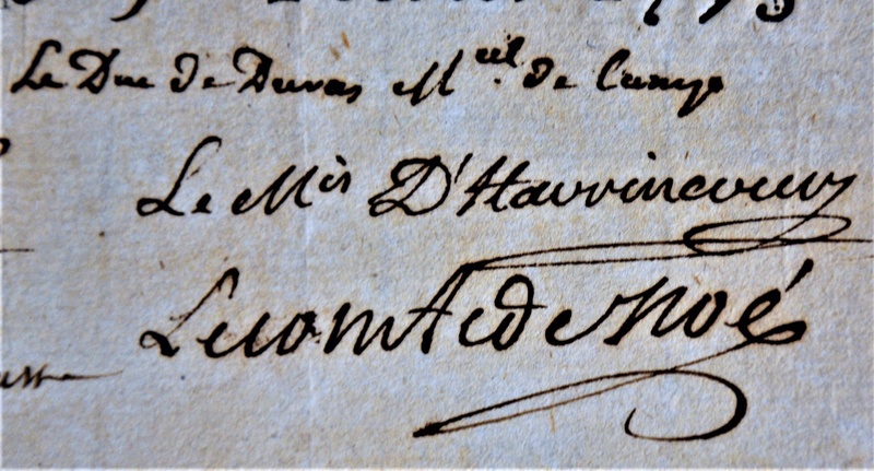 Lettres d'accréditation, de recommandation du Comte de Novion. Dsc_0020