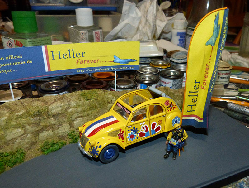 Challenge des 3 ans CITROËN 2CV publicitaire "Power Flower Heller Forever" 1/43ème Réf 52316 - Page 3 2cvhf_76