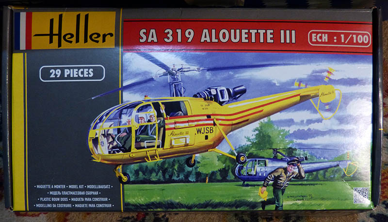 SUD AVIATION SA 319 ALOUETTE III prototype 1/100ème Réf CADET 79745 Alcade10