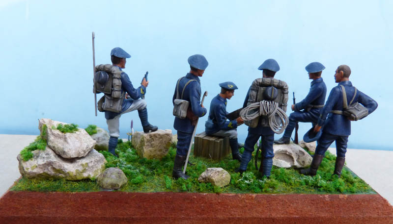 Chasseurs alpins années 30 - Heller - 1/35. Chasse10