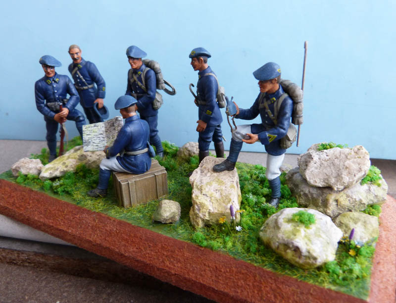 Chasseurs alpins années 30 - Heller - 1/35. Chasse12