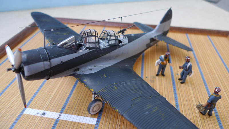 "Devastator" avec camouflage test en 1940 - Base Airfix - 1/72. Devast11