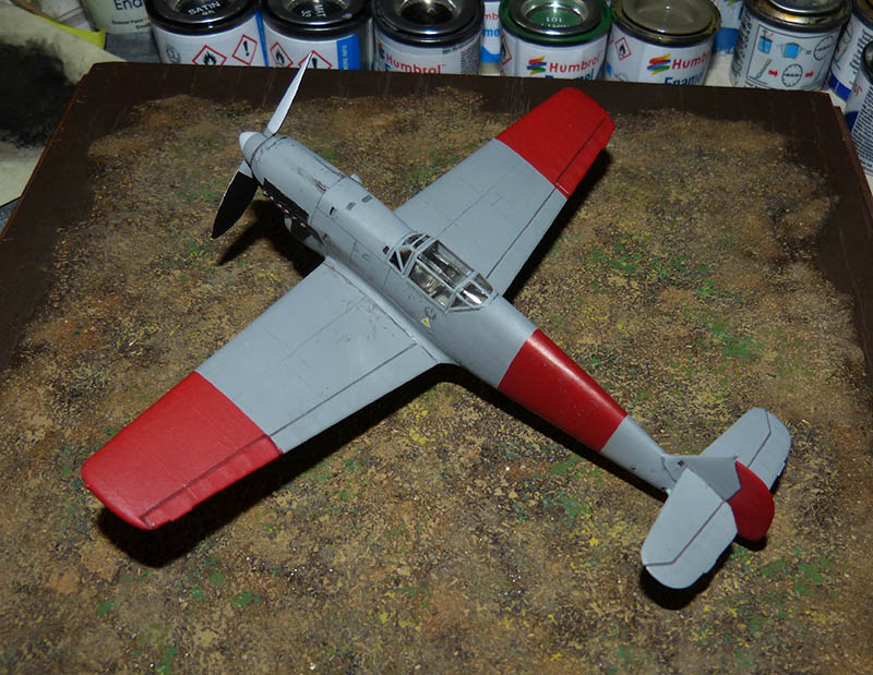 MESSERSCHMITT Bf 109 B Capturé par les Républicain ... Réf 80236 Me109_44