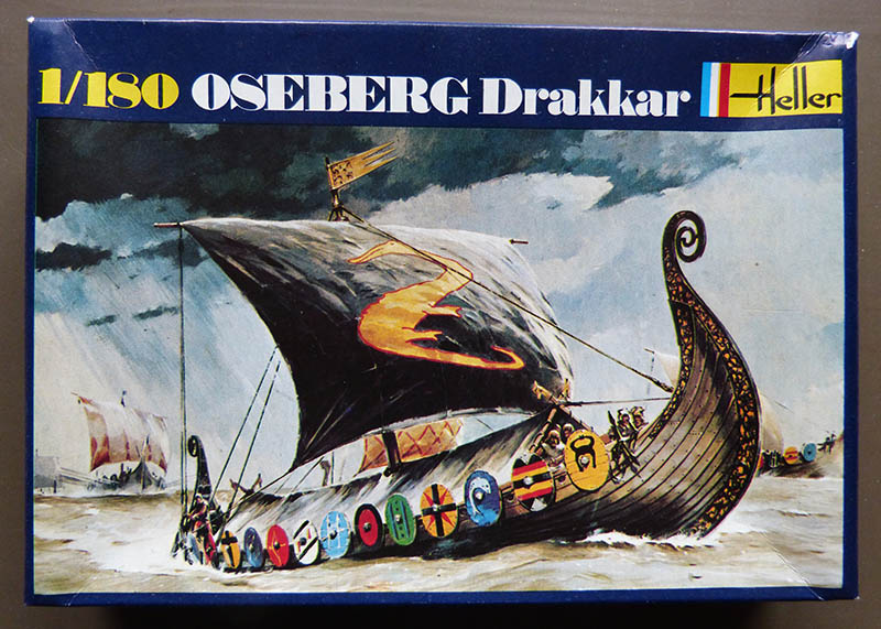 oseberg - Drakkar OSEBERG 1/180ème Réf CADET 056 Oseber10