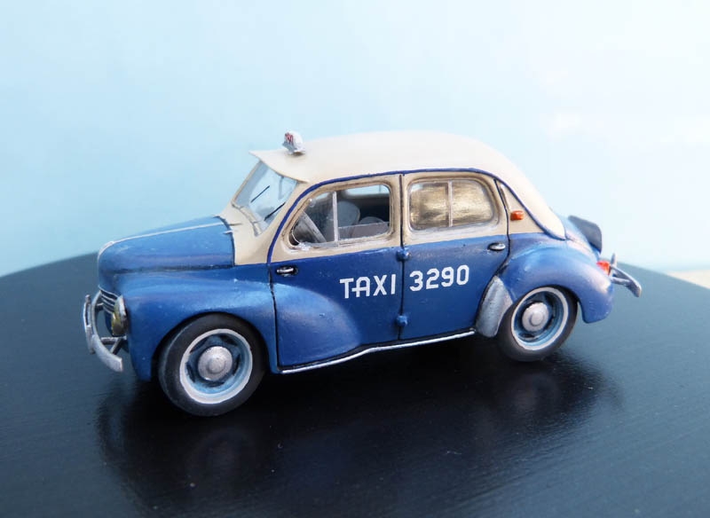 *1/43 Renault 4CV "Taxi de Saigon" - Heller - Taxisa15