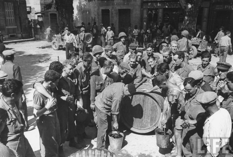 la 3rd infantry division à  Brignoles Brigno15