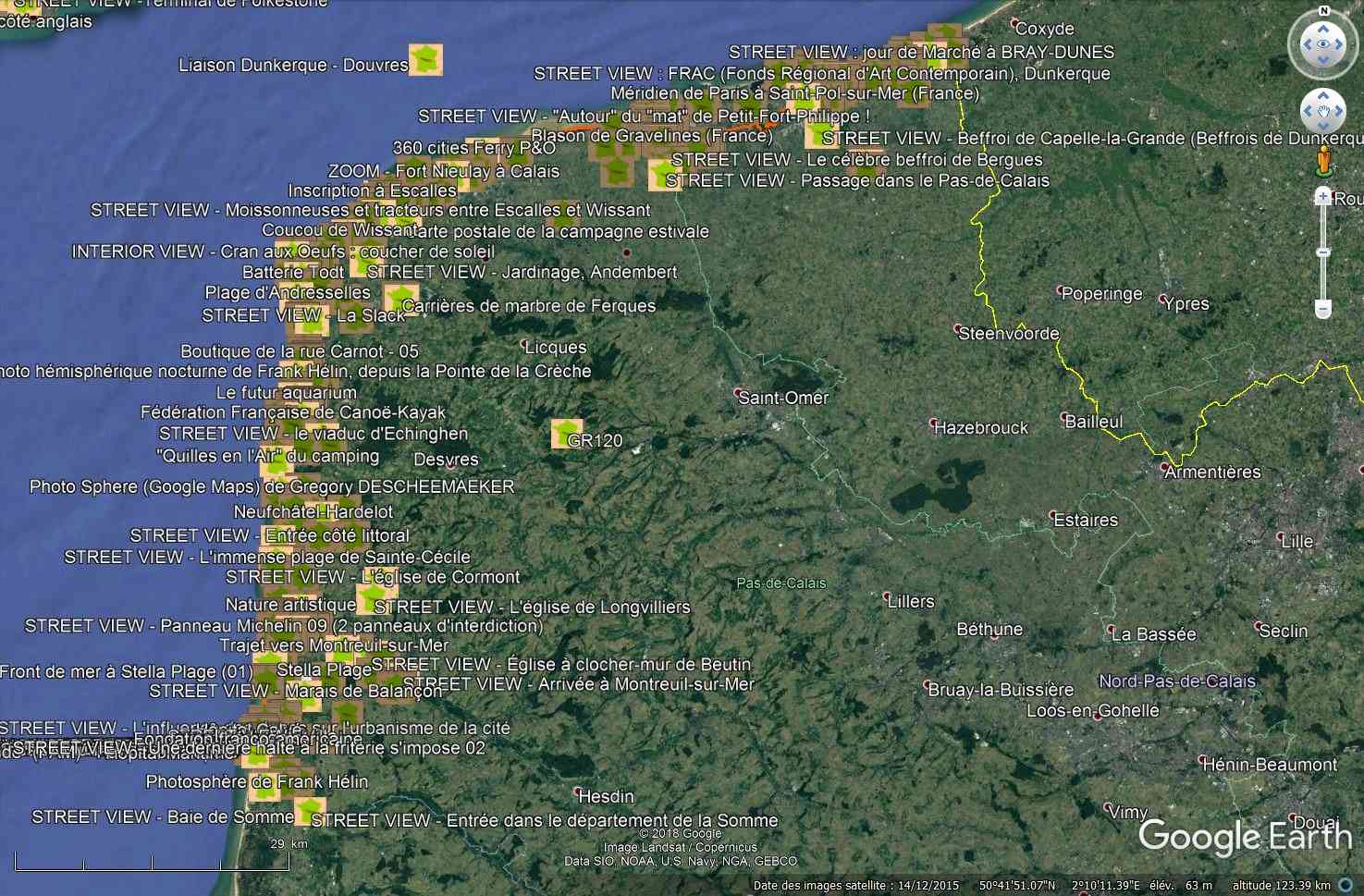 [KML] TOUR DE FRANCE VIRTUEL : le fichier KML pour Google Earth Tsge_661