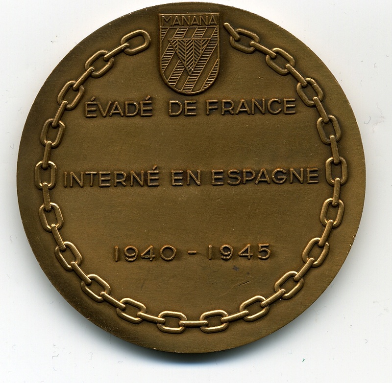 Les évadés de France Internés en Espagne "Mañana" Mydail13