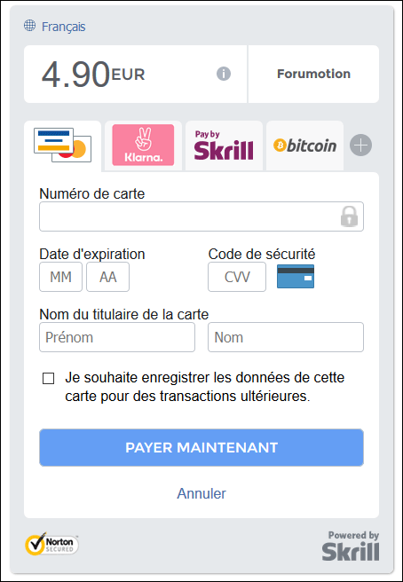 L'adresse du forum est payante maintenant ! Mmvvvv66