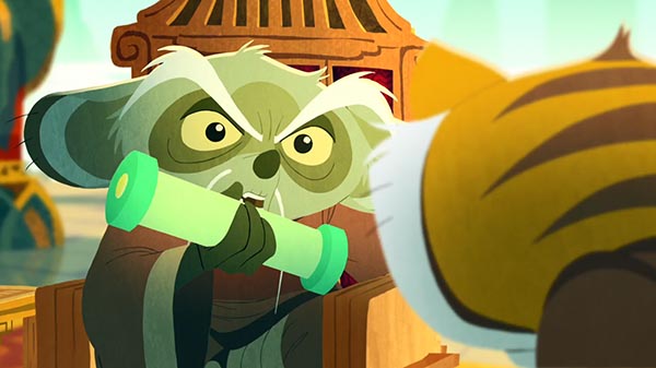 فيلم Kung Fu Panda - Secrets of The Scroll مدبلج عربي  0310