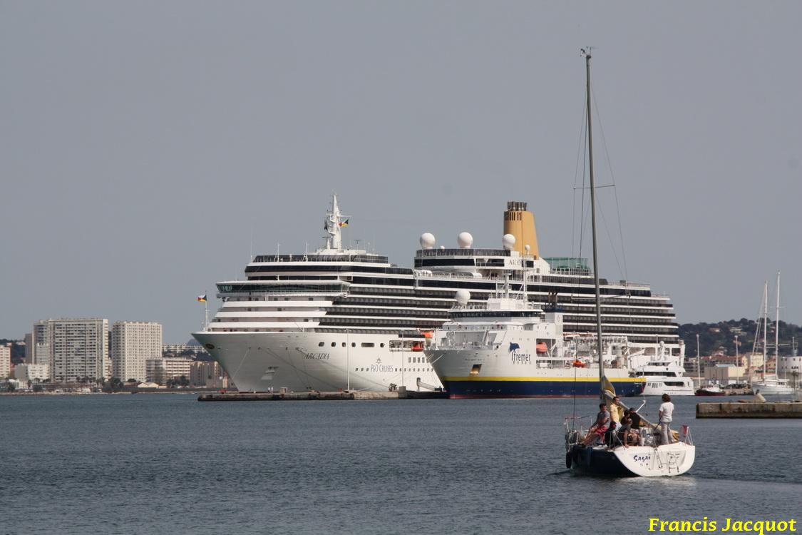 Escale du Paquebot ARCADIA à La Seyne sur Mer 1020