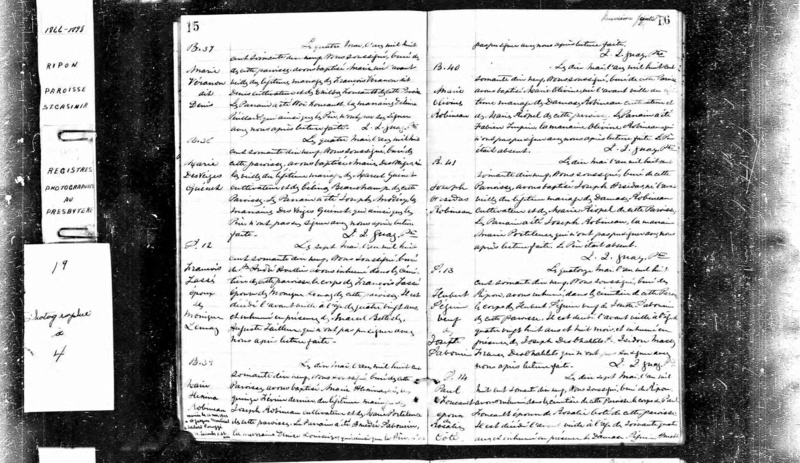 Famille Paul Foucault et Rosalie Coté Deces_27
