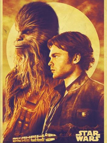 Solo - LES AFFICHES/POSTER de Star Wars HAN SOLO  Art1010