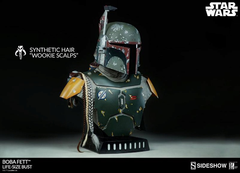 Sideshow Collectibles - Boba Fett Life-Size Bust Boba_l20