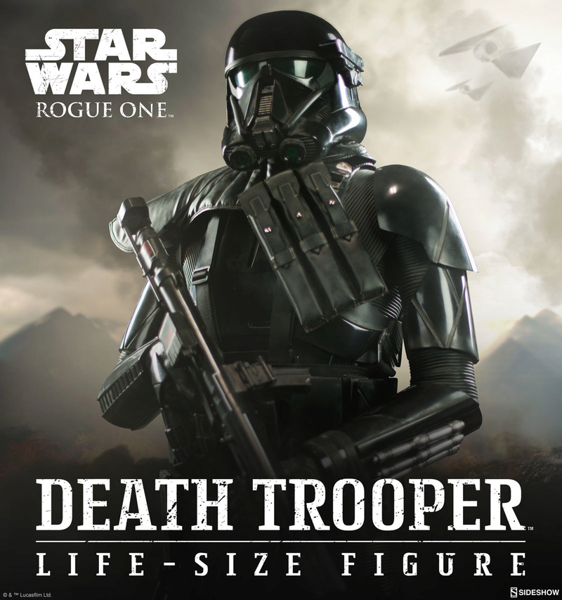 Sideshow Star Wars Rogue One Death Trooper Life-Size Figure Deatht10