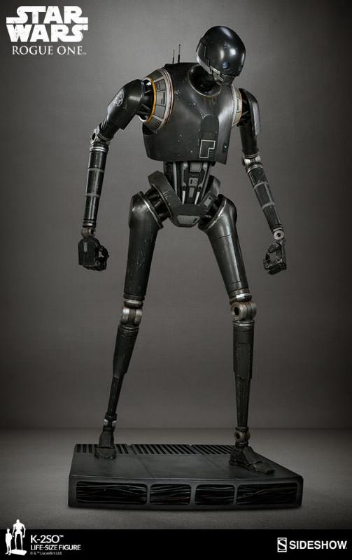 Sideshow Collectibles Star Wars  K-2SO Life-Size Figure K2so_l19