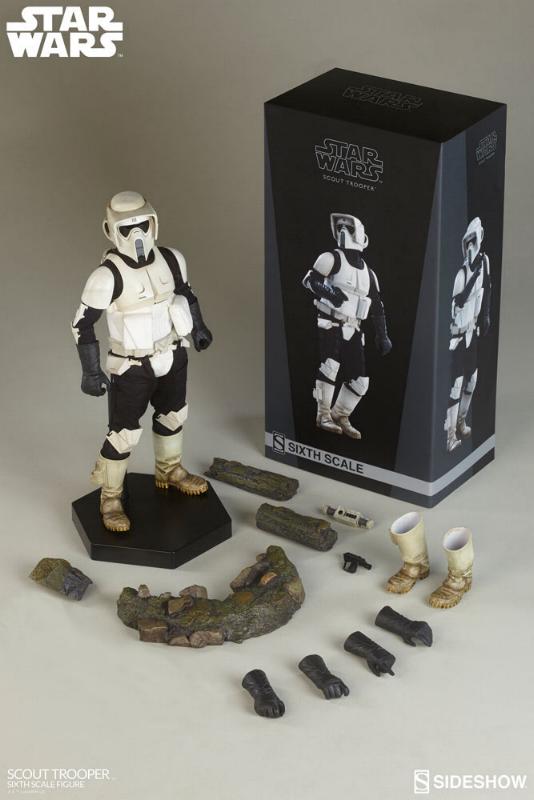  Sideshow - Scout Trooper (V2 - 2018) 6th Scale Figure Scout-16