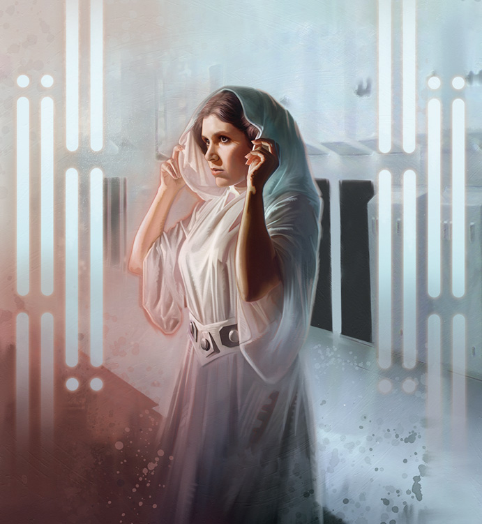 Artwork Star Wars - ACME - The Princess The_pr11