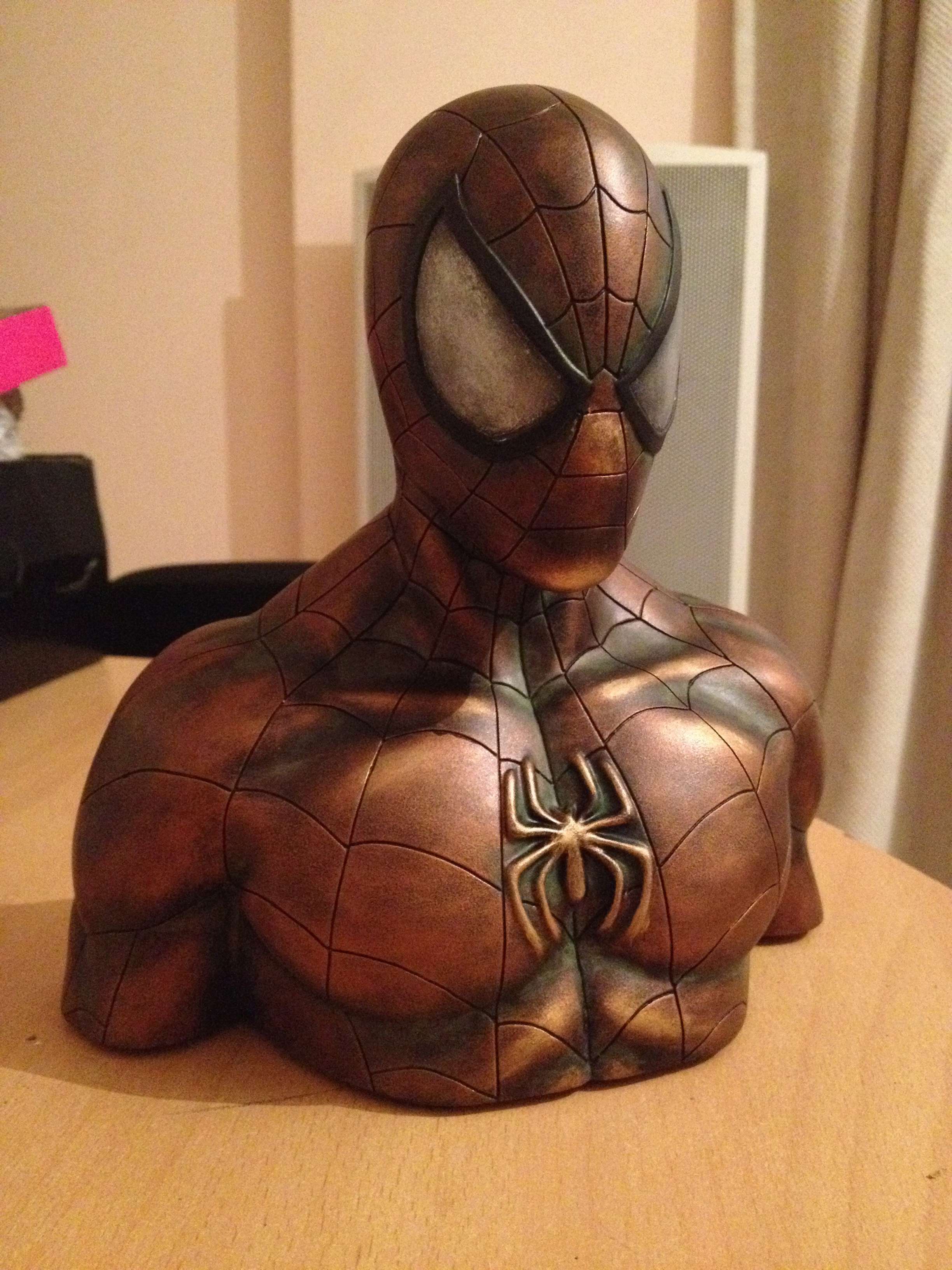 Spiderman en bronze Justfr10