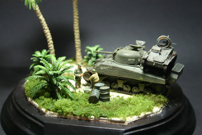 Sherman M4A2 + T94  (saynete terminee) - 1/72 - Page 2 M4a2_p75