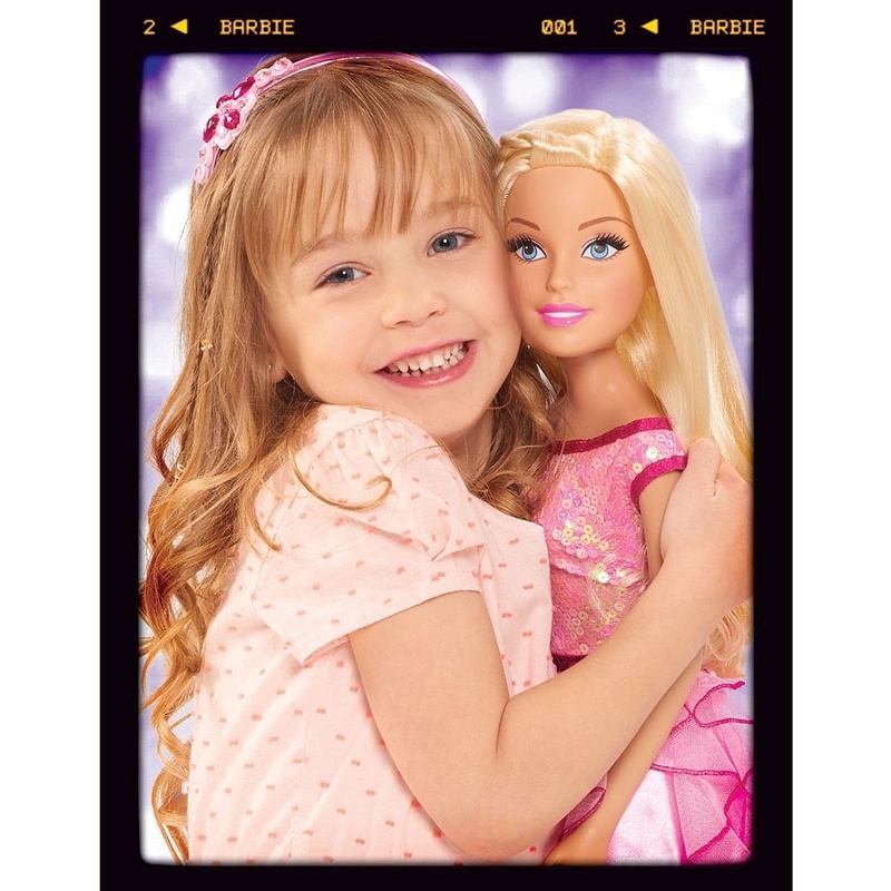 Barbra la blonde et Laura la brune 2 Barbies de 70 cms! Barbie11