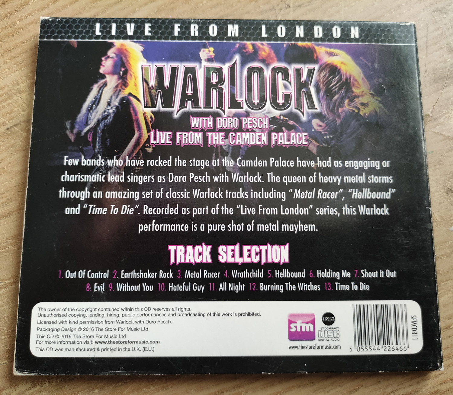 WARLOCK - « Triumph And Agony Live » sous divers formats, le 24 septembre  16393111