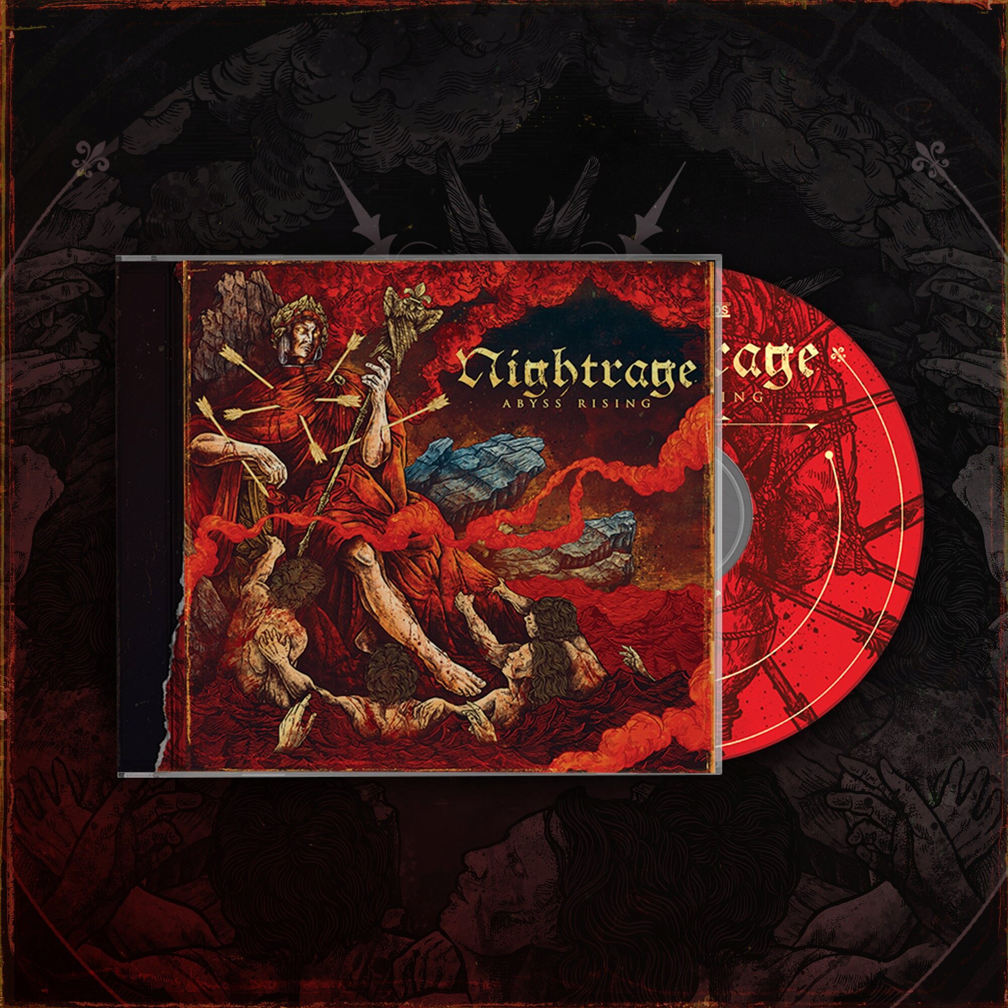 NIGHTRAGE Abyss Rising (2022) Death Melodic Grèce/Suède 27386210