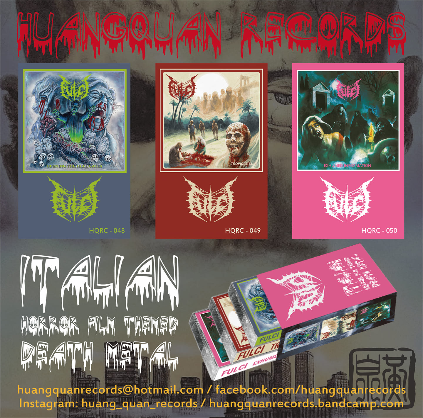 FULCI en cassette et CD chez Huangquan Records (Label indépendant chinois) ! Info pour TROM ... 31246910