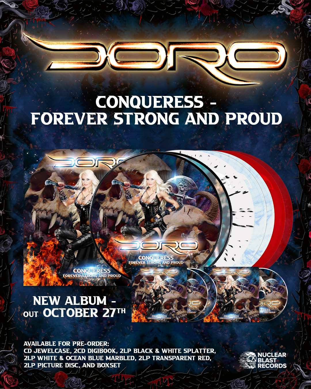 DORO Conqueress - Forever Strong And Proud (2023) Heavy Metal Allemagne 35532410