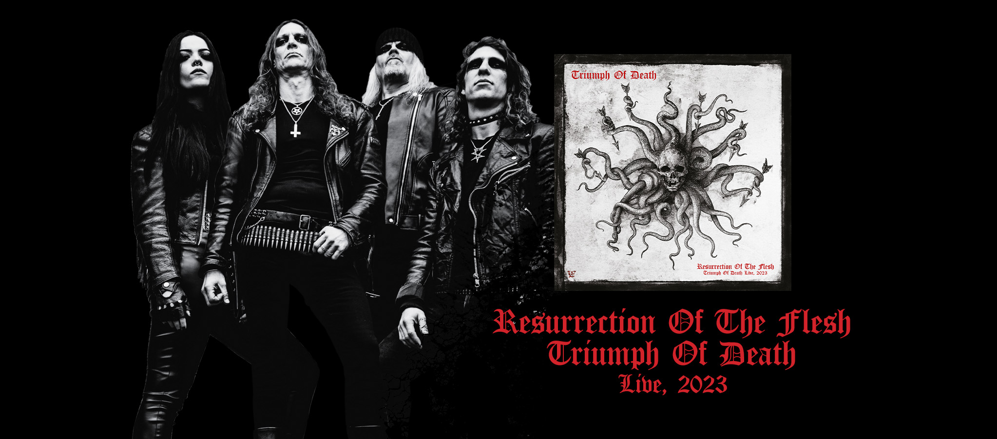 TRIUMPH OF DEATH Resurrection Of The Flesh (2023) Black Metal Suisse 37680810
