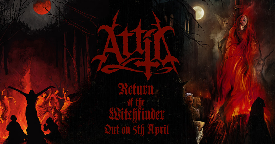 ATTIC Return of the Witchfinder (2024) Heavy Metal Allemagne 42631210