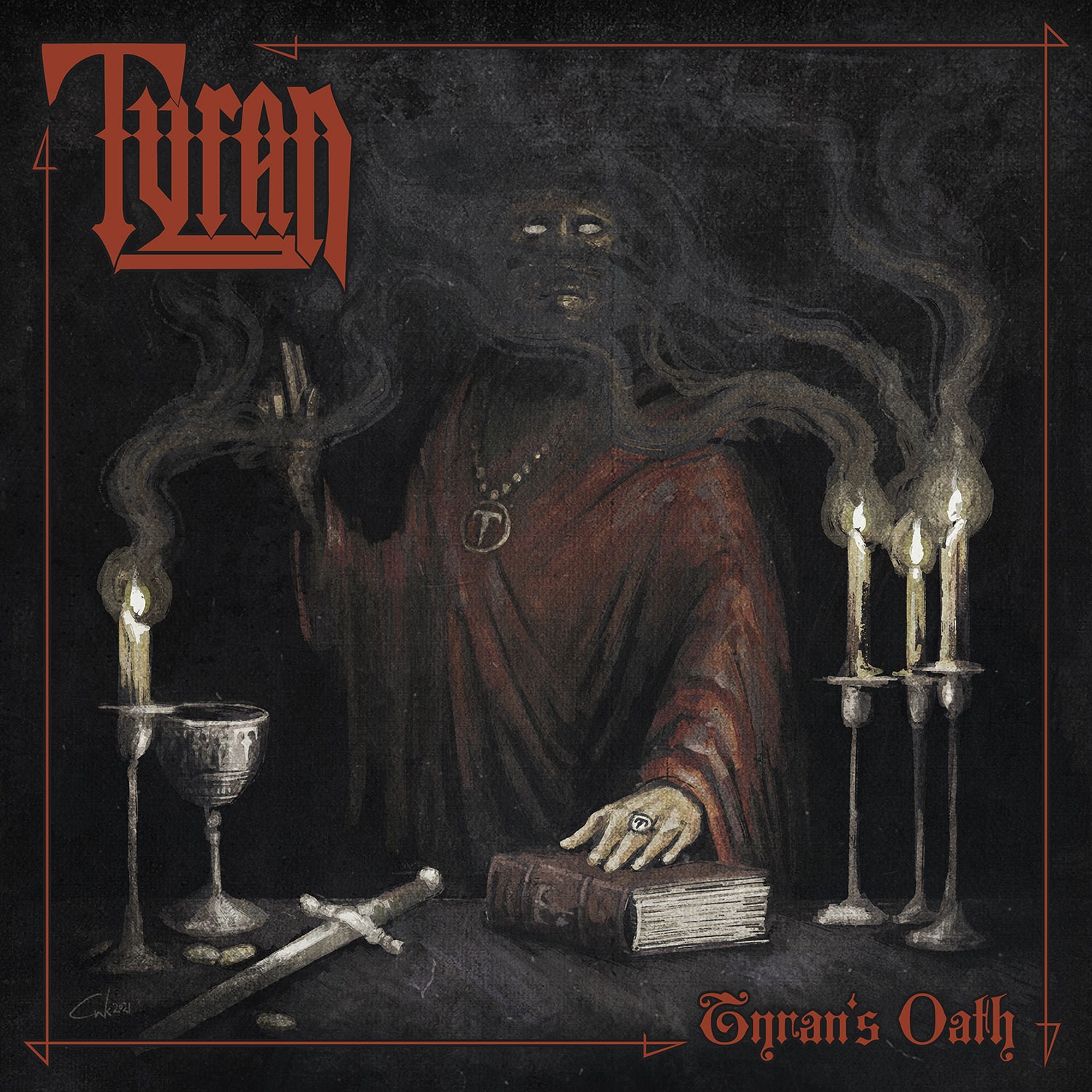 TYRAN Tyran's Oath (2024) Heavy Metal Allemagne 43755010