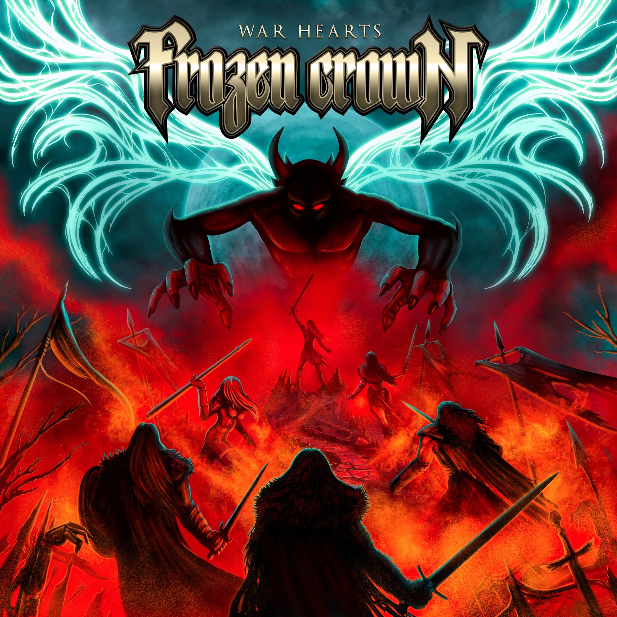 FROZEN CROWN War Hearts (2024) Power Metal Italie 45061910