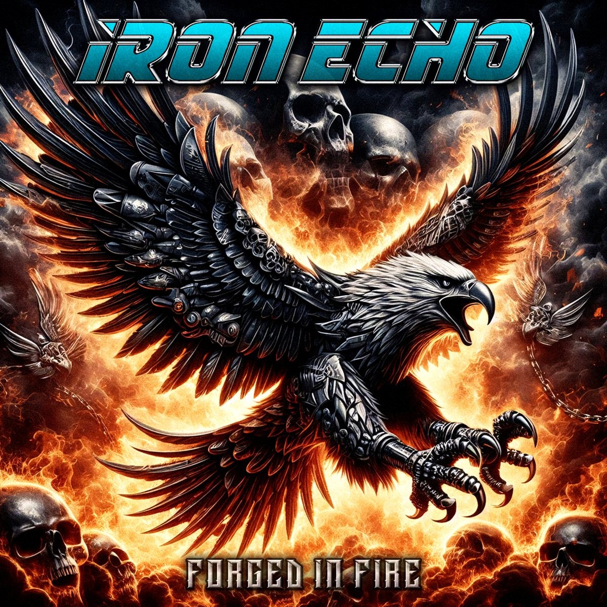 IRON ECHO Forged In Fire (2024) Heavy Metal Allemagne 46268610