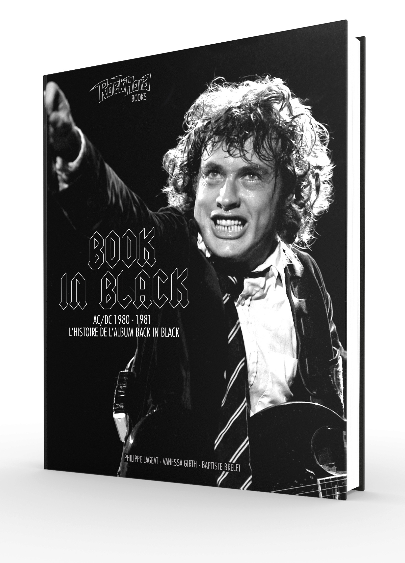 ROCK HARD FRANCE PUBLIE SON PREMIER LIVRE : Book In Black (Un livre sur AC/DC) 5e41cb10