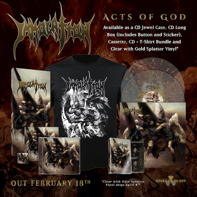 IMMOLATION Acts Of God (2022) Death Metal USA Immobu10