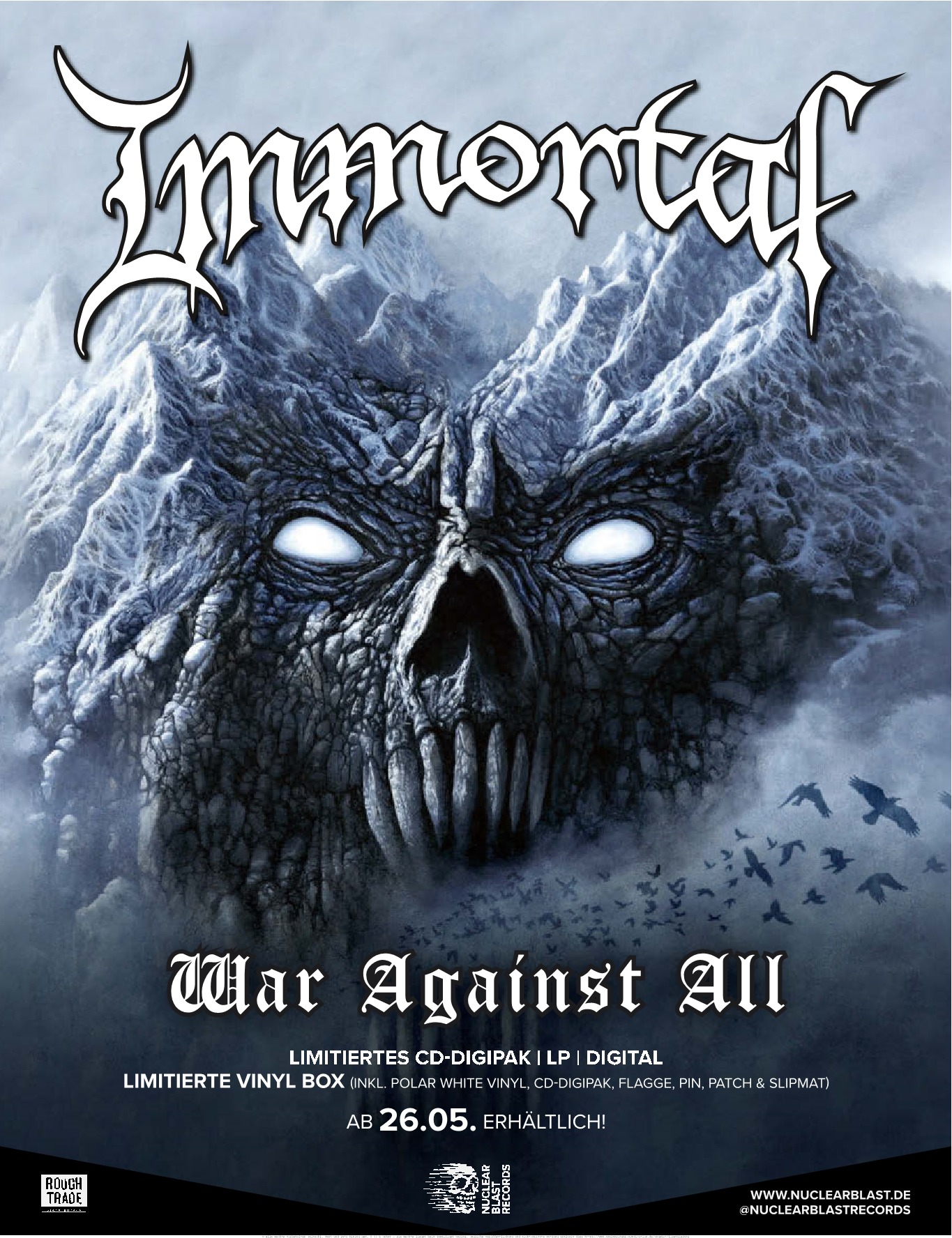 IMMORTAL War Against All (2023) Black Metal Norvège Metal_82