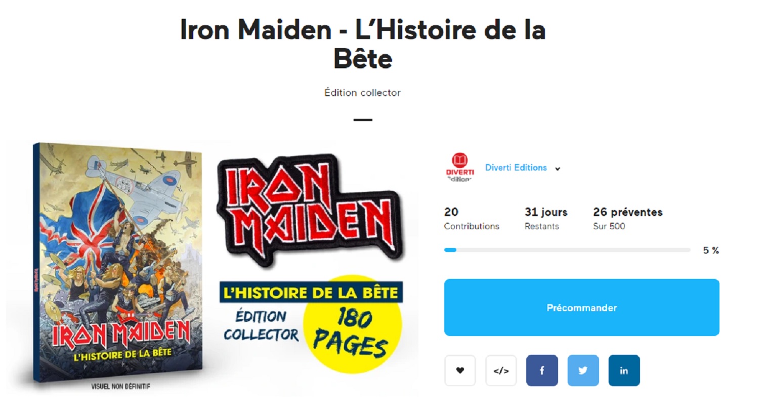 IRON MAIDEN : L’Histoire de la Bête (Edition Collector 180 pages) en préparation ... Sans_341