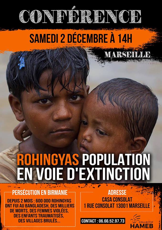 Conférence de HAMEB sur les Rohingyas - samedi 2 décembre 2017 Hameb_10