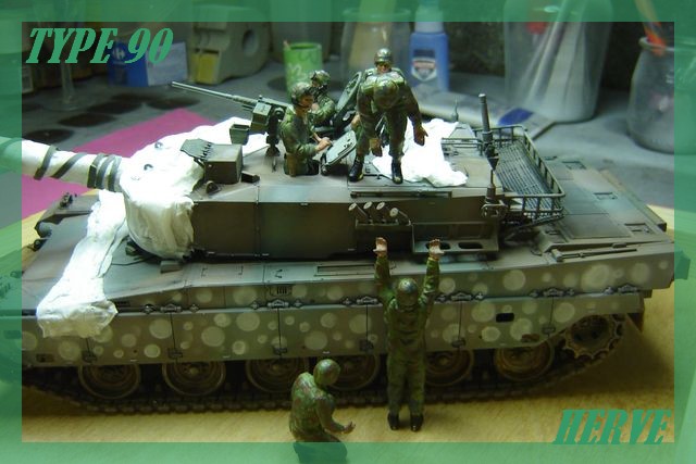 Char Japonais Type 90;Tamiya 1/32 Dsc02102