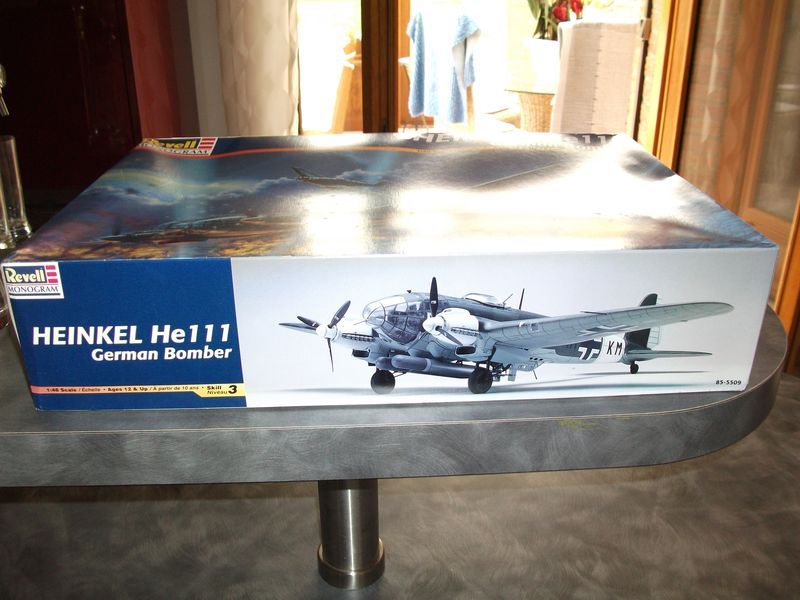 [MONOGRAM];Heinkel He 111H "Blitz bomber";1/48;Kit:5509 Dscf0164