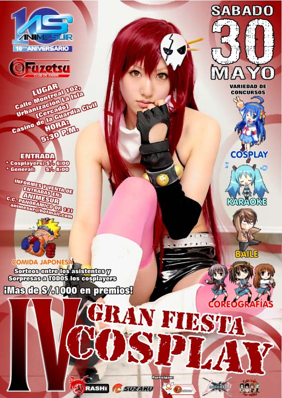 Fiesta cosplay Animesur 30_de_10