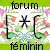 Logo Ladies'coffee forum féminin