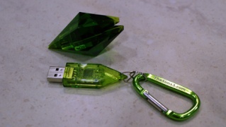 USB de 2 Gb que se regala con el pack colecionista de los Sims 3 212