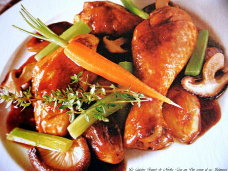 Gà nấu rượu vang  Coq_au10