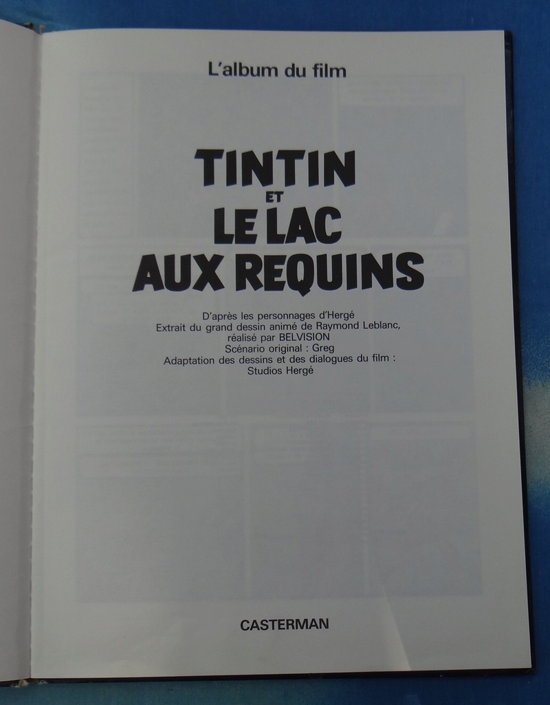 La grande histoire des aventures de Tintin. - Page 40 Dsc03556