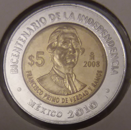 Monedas mexicanas 20180451