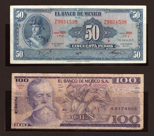 Billetes de México Mexico14