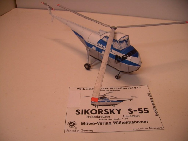 Sikorsky S-55 Möwe Verlag in 1:50 Pict6267