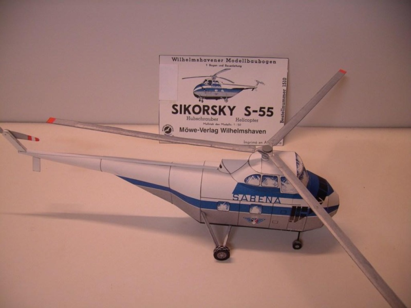 Sikorsky S-55 Möwe Verlag in 1:50 Pict6268